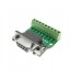 DB9 Male/Female Screw Terminal to RS232 RS485 Conversion Board